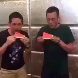 网红搞笑夫妻吃瓜了视频,笑料百出！  第3张